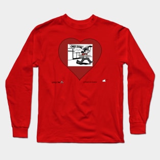 Little Ian Getting Valentines at the Card Store Long Sleeve T-Shirt